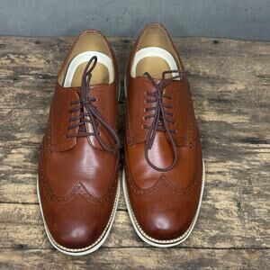 Cole Haan Original Grand Wingtip Oxford Brown Leather 9M C26471